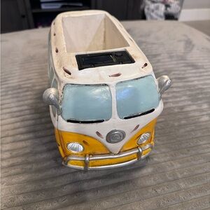 VW bus planter solar